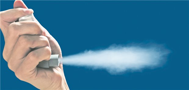 Für viele Asthma- und COPD-Patienten unerlässlich: Dosieraerosol.