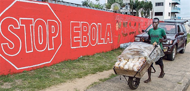 Westafrika vor dem Niedergang? Furcht vor Ebola: In Liberia gehen nicht mehr alle ihrer Arbeit nach.