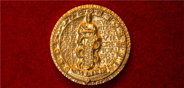 Galenus-Preis: Die Leistungen für die Kandidaten Galenus-von-Pergamon-Preis: die Medaille.