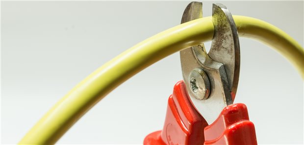 Ganz so grob wird bei der renalen Denervation nicht verfahren, um Nervenstränge zu inaktivieren.
