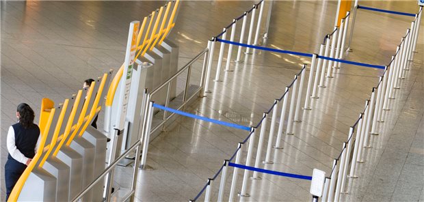 Die positiven Nebenwirkungen der „Corona-Krise“ Gar nicht so schlecht fürs Klima: Ein wegen des Coronavirus’ leer gefegter Frankfurter Flughafen.