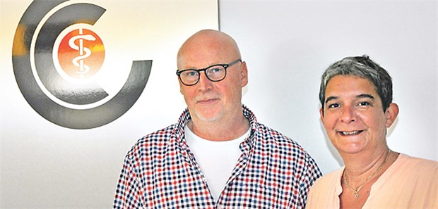 Geben Ärzten Raum: die Gesundheitsmanager Michael und Barbara Müller aus Holzkirchen.