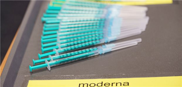 Gehört zu den am meisten gegebenen Corona-Impfstoffen: der Impfstoff von Moderna der ersten Generation.