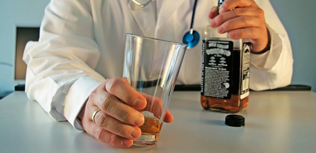Ärzte ticken anders Geht es um das Thema Sucht, steht auch bei Ärzten der Alkoholmissbrauch an erster Stelle.