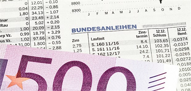 Was tun mit üppigen Kursgewinnen? Geldanlage in Bundesanleihen: Zwischen zehn und 30 Jahre kann die Laufzeit bei Emission betragen.