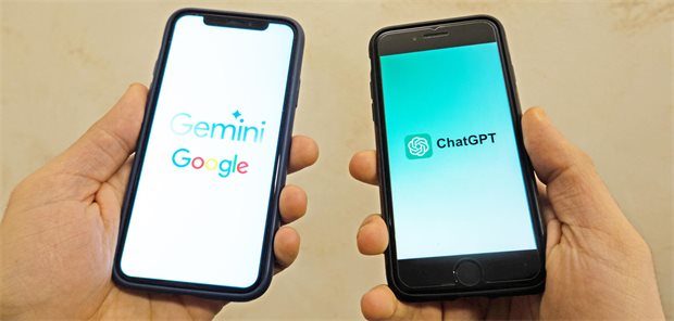 Smartphones mit Gemini und ChatGPT