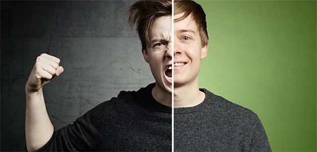 Gespaltene Persönlichkeit: Das Suizid-Risiko ist bei Betroffenen deutlich erhöht, ihre Suizidgedaken werden aber offenbar oft nicht erkannt. (Symbolbild mit Fotomodell)