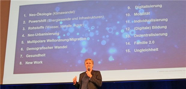 Wie KI und Digitalisierung die Medizin verbessern können Gesundheit zählt laut Zukunftsforscher Dr. Eike Wenzel zu einem der 15 Megatrends in den nächsten Jahrzehnten.