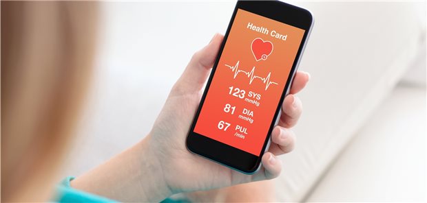 Gesundheits-Apps werden zu Massenanwendungen Gesundheits-App zur Kontrolle des Blutdrucks