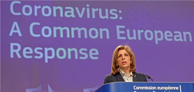 EU will angepasste Corona-Impfstoffe gegen Mutanten rascher zulassen Gesundheitskommissarin Stella Kyriakides stellt in Brüssel das Vorgehen der EU-Kommission in Sachen Corona-Impfstoffe vor.