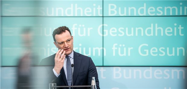 Digitalisierungsschub für Gesundheitsämter Gesundheitsminister Spahn bei der Pressekonferenz am Montag zu Plänen für den ÖGD und zu aktuellen Fragen zur Corona-Pandemie.