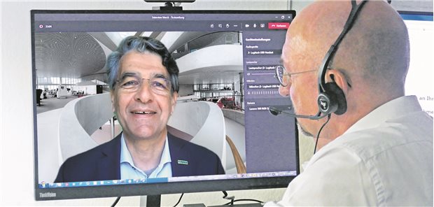 Wohlschlegel: COVID-19 hat Lernprozesse beschleunigt Geübte Praxis: digitale Kommunikation. Bruno Wohlschlegel im Gespräch mit Wolfgang van den Bergh.