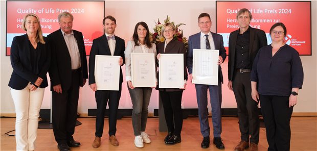 Gewinner und Jury des Quality of Life Preises