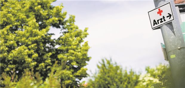 Glück gehabt: Arztpraxis in der Nähe. In vielen ländlichen Regionen ist das bereits nicht mehr selbstverständlich.