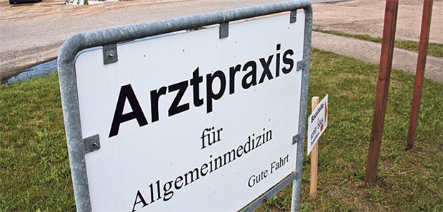 Glück gehabt: Hier auf dem Land gibt es noch einen Hausarzt.