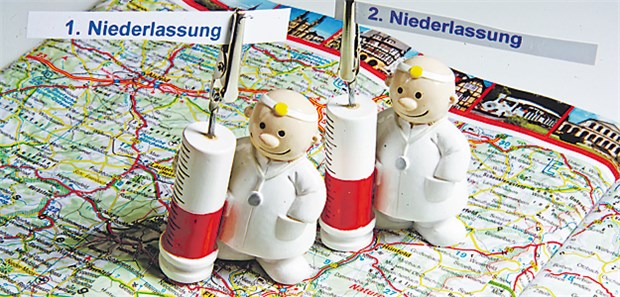 Land und KV stopfen Versorgungslücken Grenzgebiet von Hessen und Thüringen: Beidseits der Landesgrenze gibt es Nachbesetzungsprobleme.