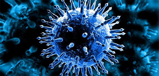 Grippevirus – schön anzusehen, solange er einen nicht "erwischt" hat.