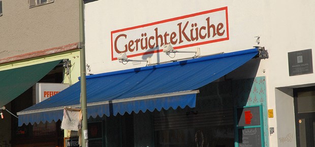 Die Gerüchteküche brodelt Guten Appetit, auch für Kassenvorstände: die "Gerüchteküche" in Berlin-Kreuzberg.