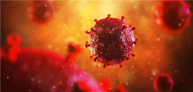 Modell eines HI-Virus