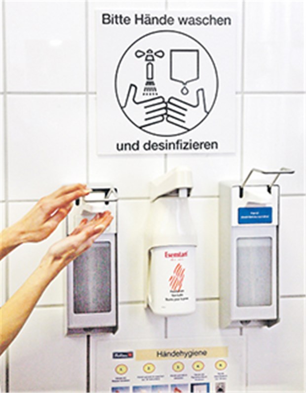 Für bessere Hygiene im Krankenhaus sind Vorbilder gefragt Händewaschen ist selbstverständlich? Eine niederländische Studie zeigt das Gegenteil.