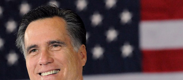 Ist Romney der Pate von Obamacare? Haha.