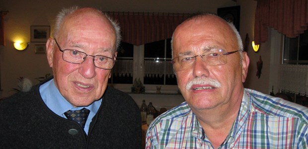 Mit 82 wieder Hausarzt Halten die Fahne der Hausärzte in Bischofsheim hoch: Dr. Gottfried Hagitte, 83 Jahre (li.) und Kollege Dr. Franz Wehming (62).