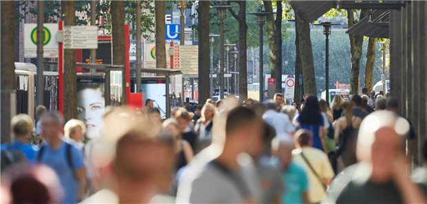 Menschen auf der Straße