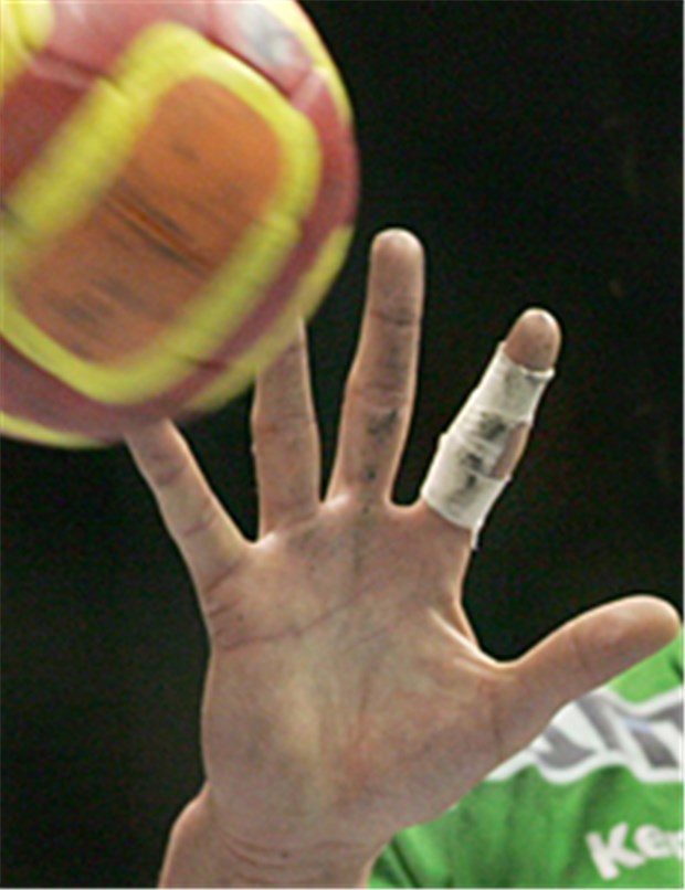 Handballer haben höheres Risiko Handball - ein Risiko fürs Herz.