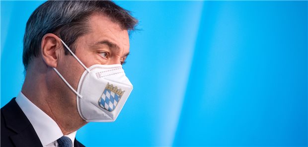 Bayern wird wieder zum Katastrophengebiet Hat am Mittwoch den Katastrophenfall ausgerufen: Bayerns Ministerpräsident Markus Söder (CSU).