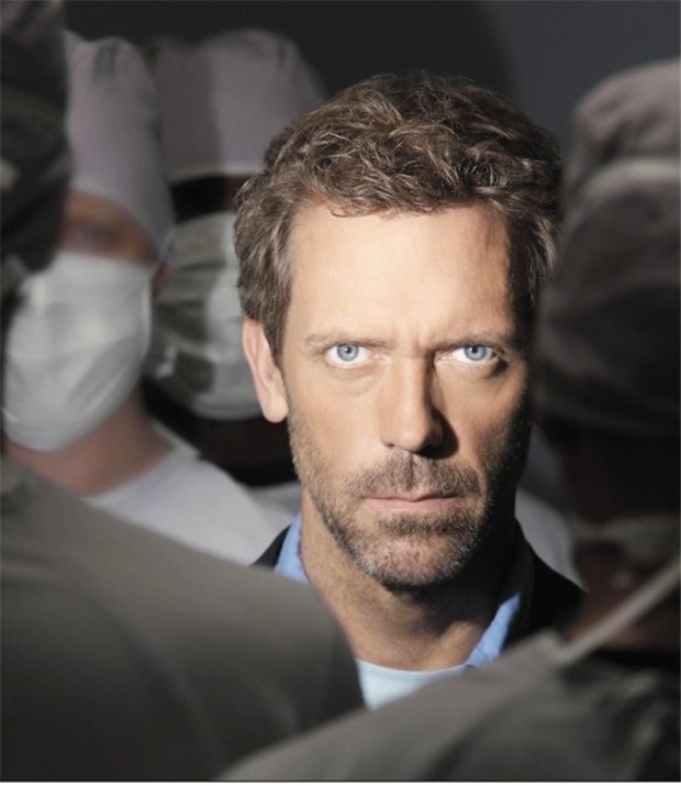 Begnadeter Arzt, zynischer Misanthrop Hat auch in Deutschland eine große Fangemeinde: Dr. Gregory House, dargestellt vom britischen Schauspieler Hugh Laurie.