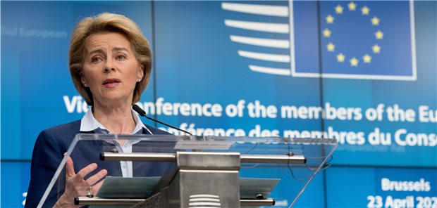 Geberkonferenz weckt viele Hoffnungen Hat die Internationale Geberkonferenz einberufen: EU-Kommissionschefin Ursula von der Leyen.