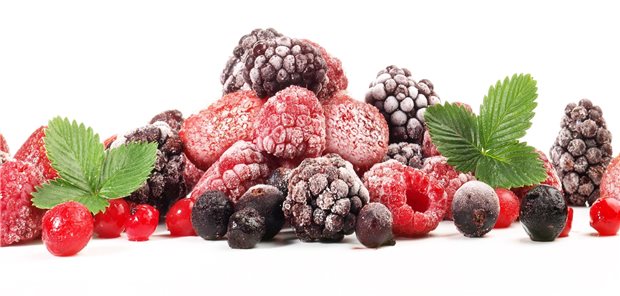 Hepatitis-A-Viren in gefrorenen Beeren Hat es in sich: Hepatitis-A-Viren können auf Tiefkühlobst Monate persistieren.