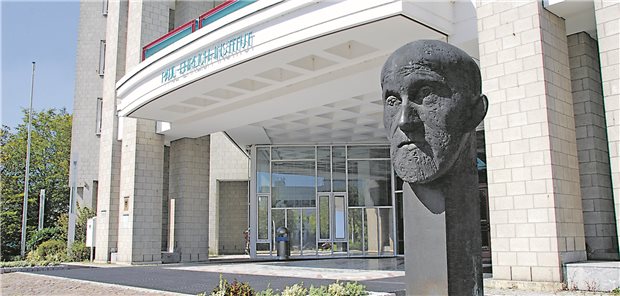 Erste klinische Prüfung von COVID-19-Impfstoffen in Deutschland Hat schnell reagiert bei der Zulassung eines klinischen Tests für einen möglichen COVID-19-Impfstoff: Das Paul-Ehrlich-Institut in Langen.