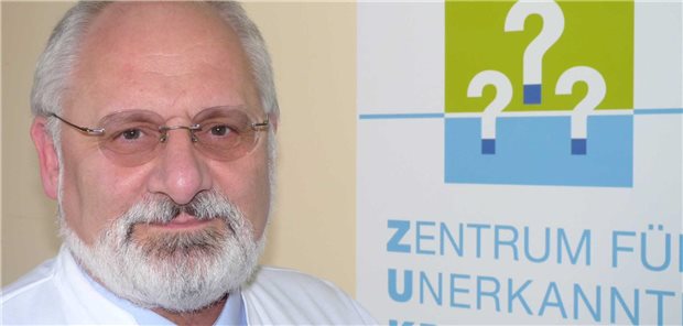 Bundesverdienstkreuz für deutschen „Dr. House“ Hat sich viele Dienste um die Diagnostik unerkannter und seltener Krankheiten erworben: Professor Jürgen Schäfer.