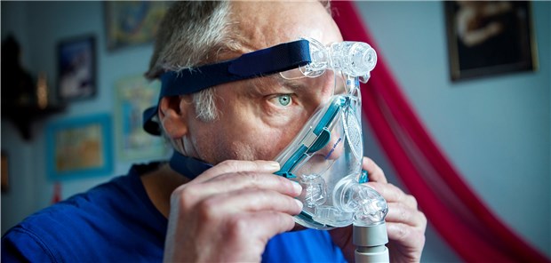 Heimbeatmung mit „Noninvasive Positive Pressure Ventilation“.