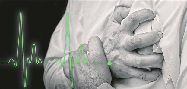 Herzbeschwerden wegen eines Infarkts? Krebspatienten mit ST-Hebungs-Myokardinfarkt wird eine perkutane Koronarintervention oft vorenthalten.