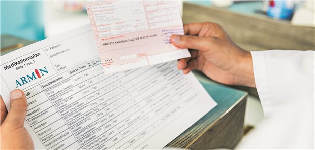 Medikationsberatung: Modellprojekt ARMIN bleibt ohne Nachfolge Herzstück des Modellprojekts ARMIN: Der von Ärzten und Apothekern gemeinsam begutachtete Medikationsplan.