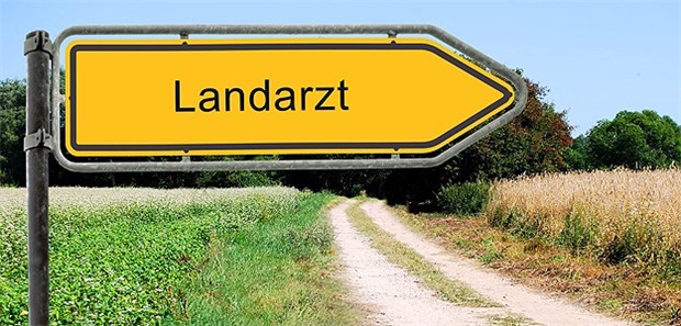 Hier geht's lang zum Landarzt.