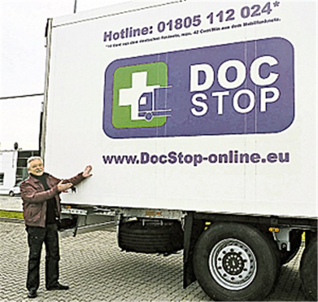 DocStop: Schnelle Hilfe für LKW-Fahrer Hob den Verein DocStop im Jahr 2007 aus der Taufe: Der pensionierte Autobahn-Polizist Rainer Bernickel.