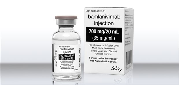 Hoffnungsträger oder Strohhalm? Lillys Bamlanivimab soll – wie auch Regenerons Antikörper-Cocktail „REGN-COV2“ – das Spike-Protein von SARS-CoV-2 blockieren und so die Viruslast reduzieren.