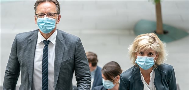 Rauschgiftkriminalität: Zahl der Drogendelikte seit Jahren im Aufwärtstrend Holger Münch, Präsident des Bundeskriminalamtes (BKA), und Daniela Ludwig (CSU), Drogenbeauftragte der Bundesregierung (rechts)