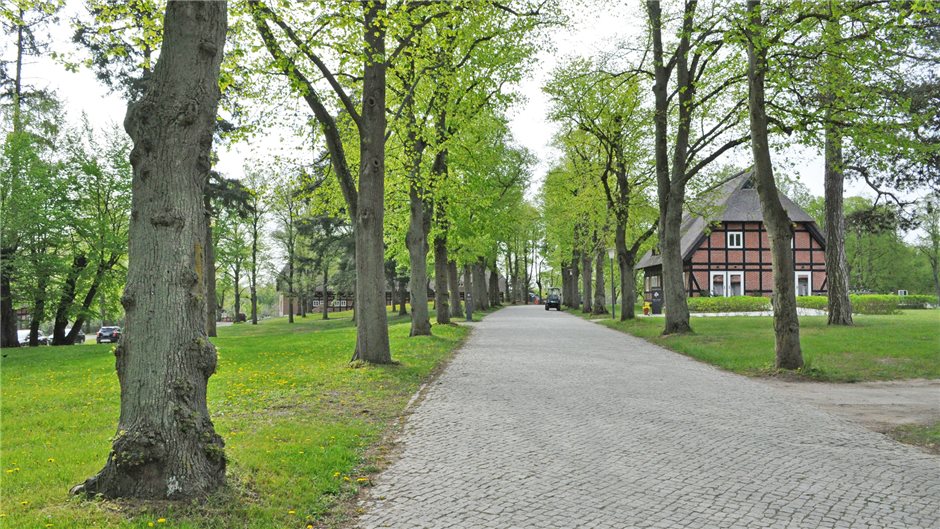 Idylle mit Fachwerk: Die reizvolle Lage und die beklemmende Vergangenheit verstörte manche Teilnehmer