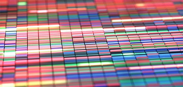 Das Rheuma und die Zwillinge Illustration einer Gen-Sequenzierung: Nicht nur die Gene entscheiden über die Entstehung von Autoimmunerkrankungen – auch Umweltfaktoren spielen bei Rheuma eine überaus wichtige Rolle.