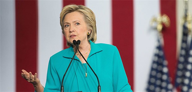 Ist Clinton fit genug im Kampf ums Weiße Haus? Im Dauerstress: Hillary Clinton bei einer Wahlkampfveranstaltung in Reno, Nevada.