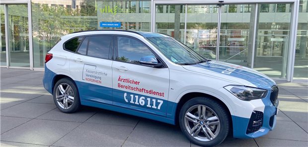 Notdienstwagen des Bereitschafsdienstes Nordrhein.