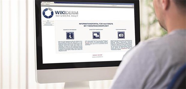 Im Internet arbeiten viele Ärzte gemeinsam an der Pflege des dermatologischen Online-Nachschlagewerkes www.wikiderm.de.
