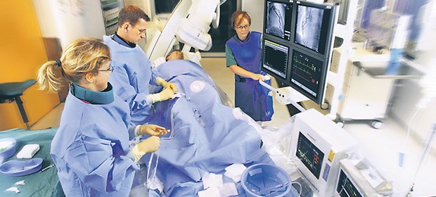 Der Infarkt brachte ihn ans Tageslicht Im Katheterlabor: Liegt ein Diabetes mellitus vor?