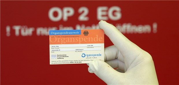 Auch Diabetiker kommen als Organspender infrage Im Organspendeausweis sollte der Diabetes eingetragen sein.