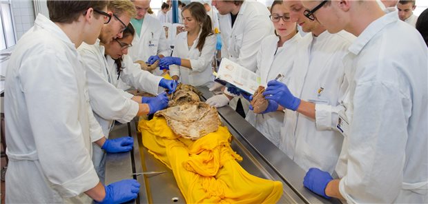 KV Mecklenburg-Vorpommern: Verspäteter Medizinstudium-Beschluss des Landtags Im Präpariersaal der Medizinischen Fakultät an der Universität Greifswald.