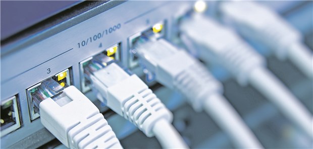 Im Router laufen alle Leitungen des Praxisnetzwerks und des WLAN zusammen.